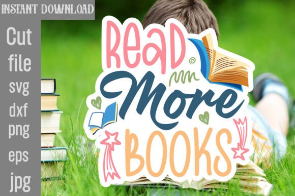 Download Read More Books SVG Cut File - Premium Resources